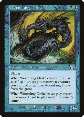 Wormfang Drake (JUD-057)  Foil - Judgment