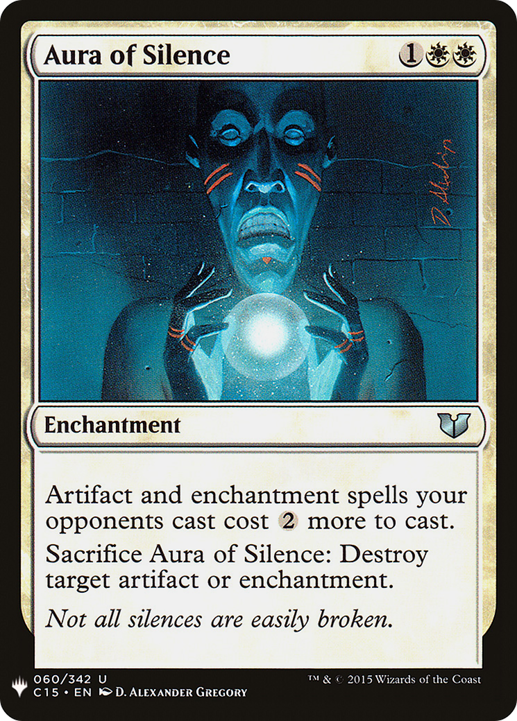 Aura of Silence (LIST-060)  - The List