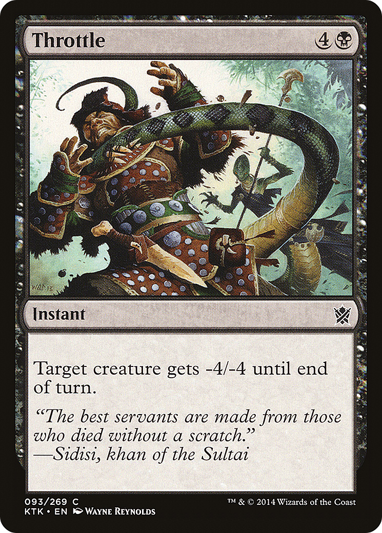 Throttle (KTK-093)  Foil - Khans of Tarkir