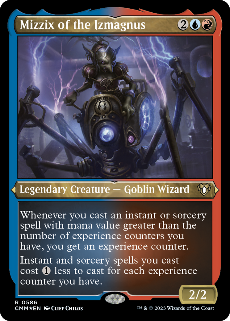 Mizzix of the Izmagnus (CMM-586)  Etched Foil - Commander Masters