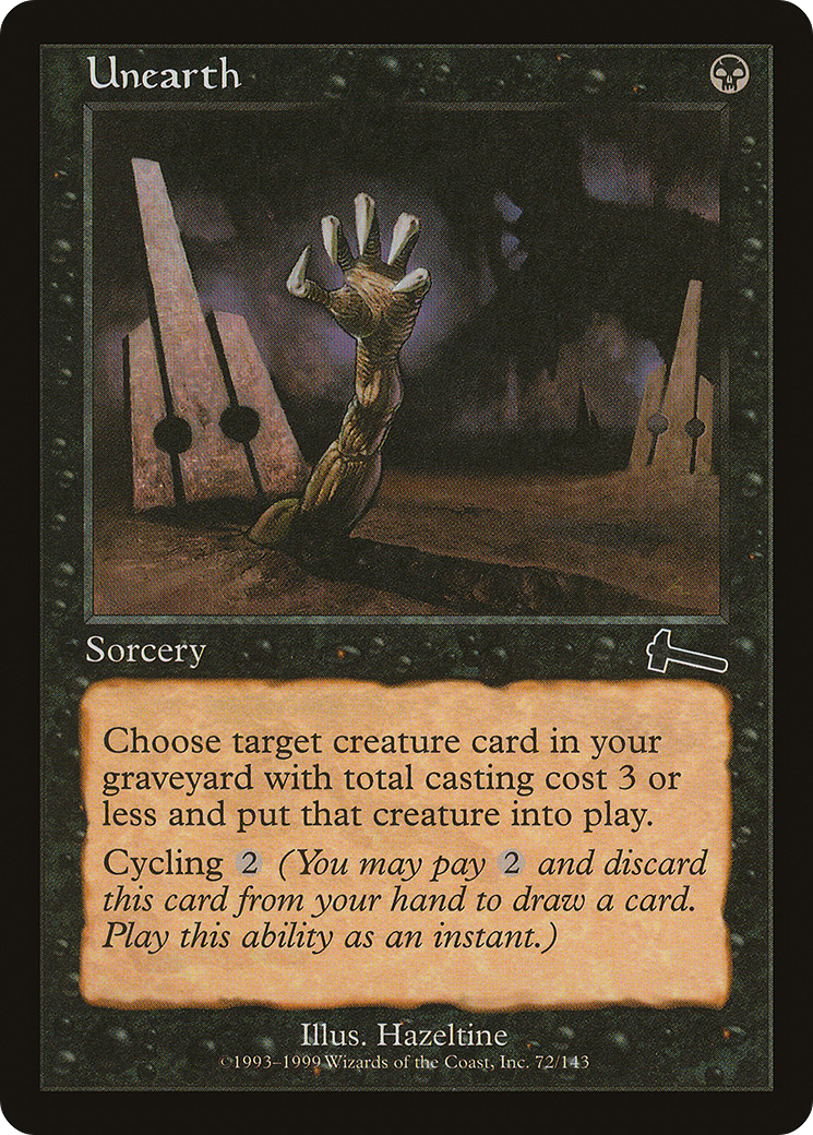 Unearth (ULG-072)  Foil - Urza's Legacy