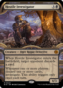 Hostile Investigator (Showcase) (BIG-040)  Foil - The Big Score: (Showcase)