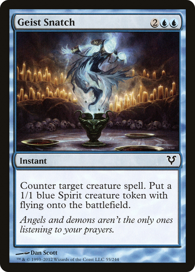 Geist Snatch (AVR-055)  - Avacyn Restored