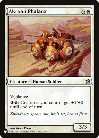 Akroan Phalanx (LIST-BNG-2)  - The List