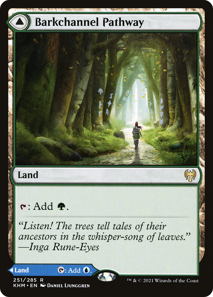 Barkchannel Pathway (KHM-251)  Foil - Kaldheim