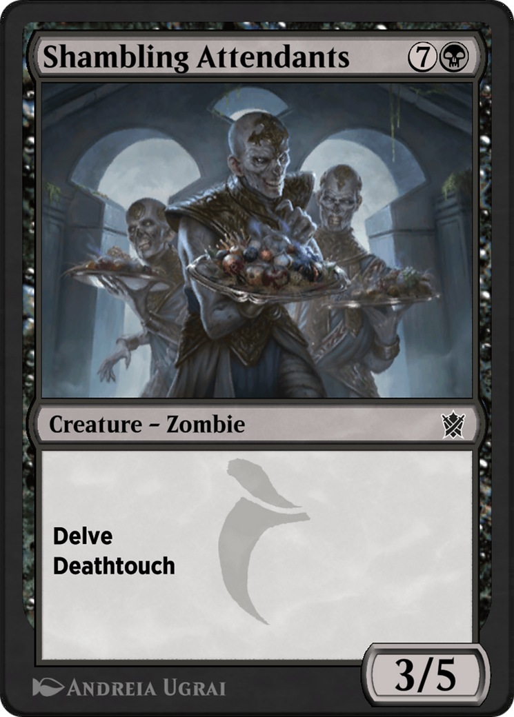 Shambling Attendants (KTK-89Y)  - Khans of Tarkir