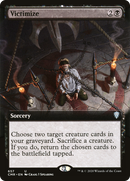 Victimize (Extended Art) (CMR-657)  - Commander Legends: (Extended Art)