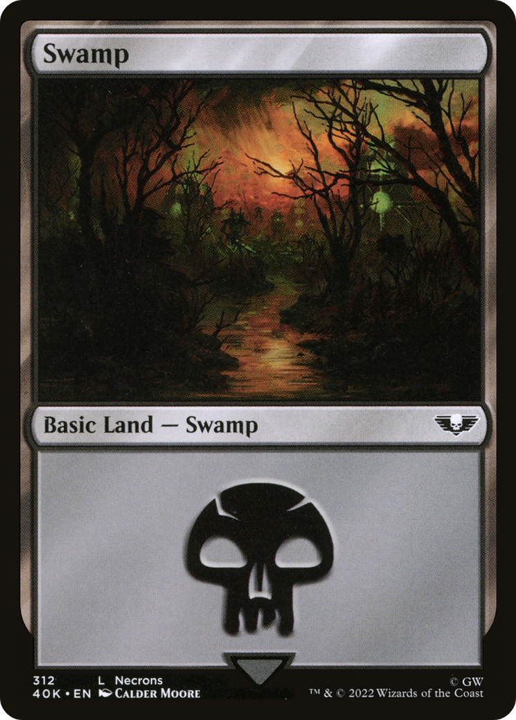 Swamp (312) (40K-312)  - Warhammer 40,000 Commander