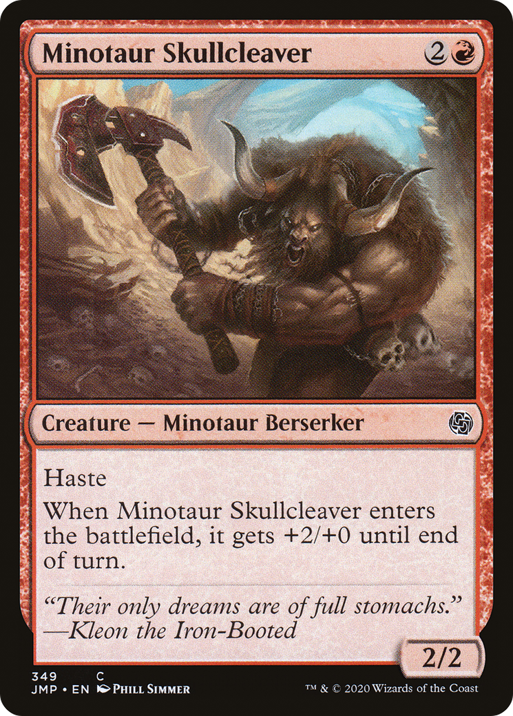 Minotaur Skullcleaver (JMP-349)  - Jumpstart
