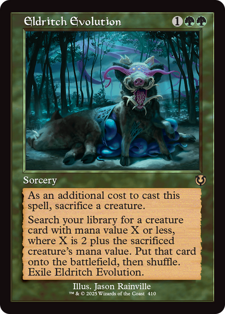 Eldritch Evolution (Retro Frame) (INR-410)  - Innistrad Remastered