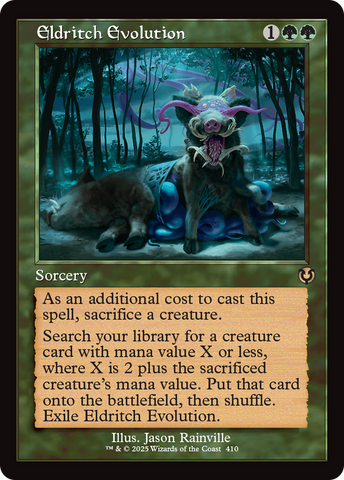 Eldritch Evolution (Retro Frame) (INR-410)  Foil - Innistrad Remastered
