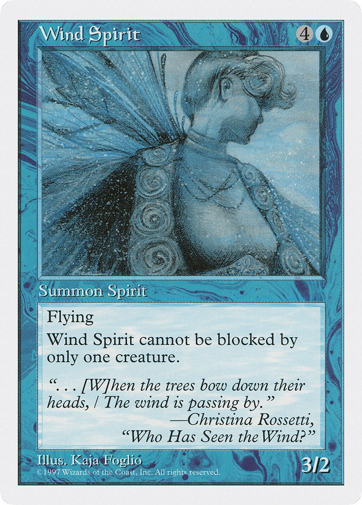 Wind Spirit (5ED-136)  - Fifth Edition