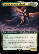 Vrestin, Menoptra Leader (Extended Art) (WHO-451)  Foil - Doctor Who: (Extended Art)