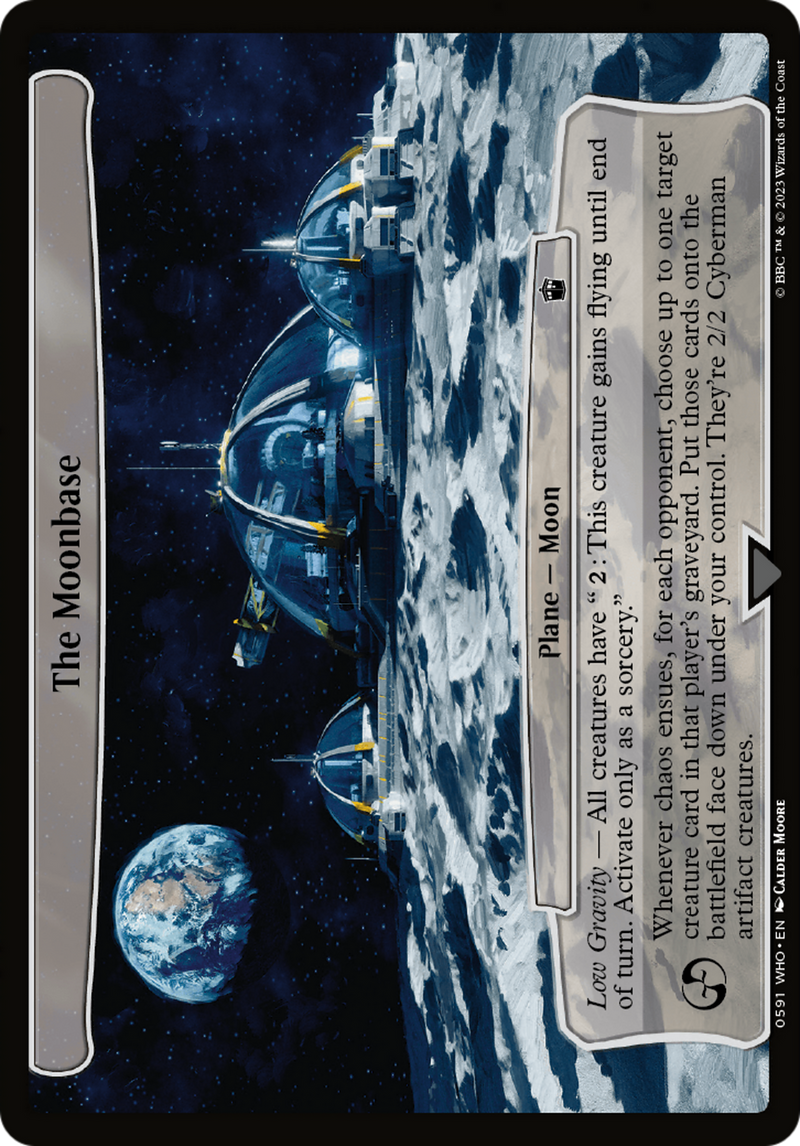 The Moonbase (WHO-591)  - Doctor Who