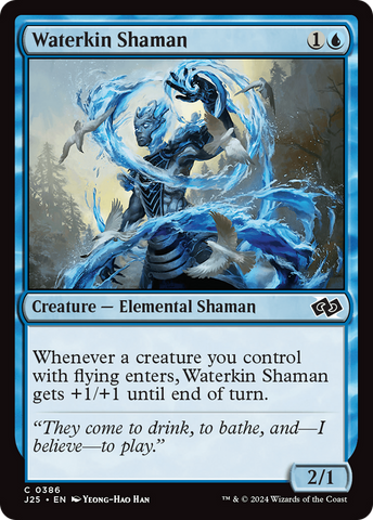 Waterkin Shaman (J25-386)  - Foundations Jumpstart
