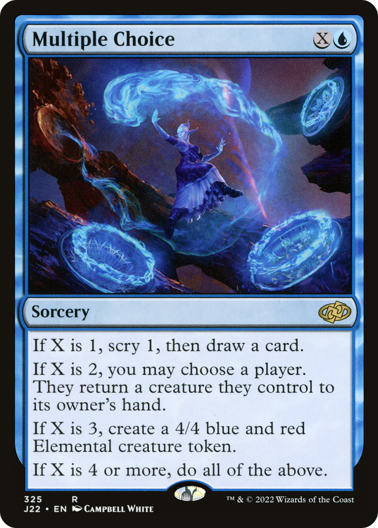 Multiple Choice (J22-325)  - Jumpstart 2022