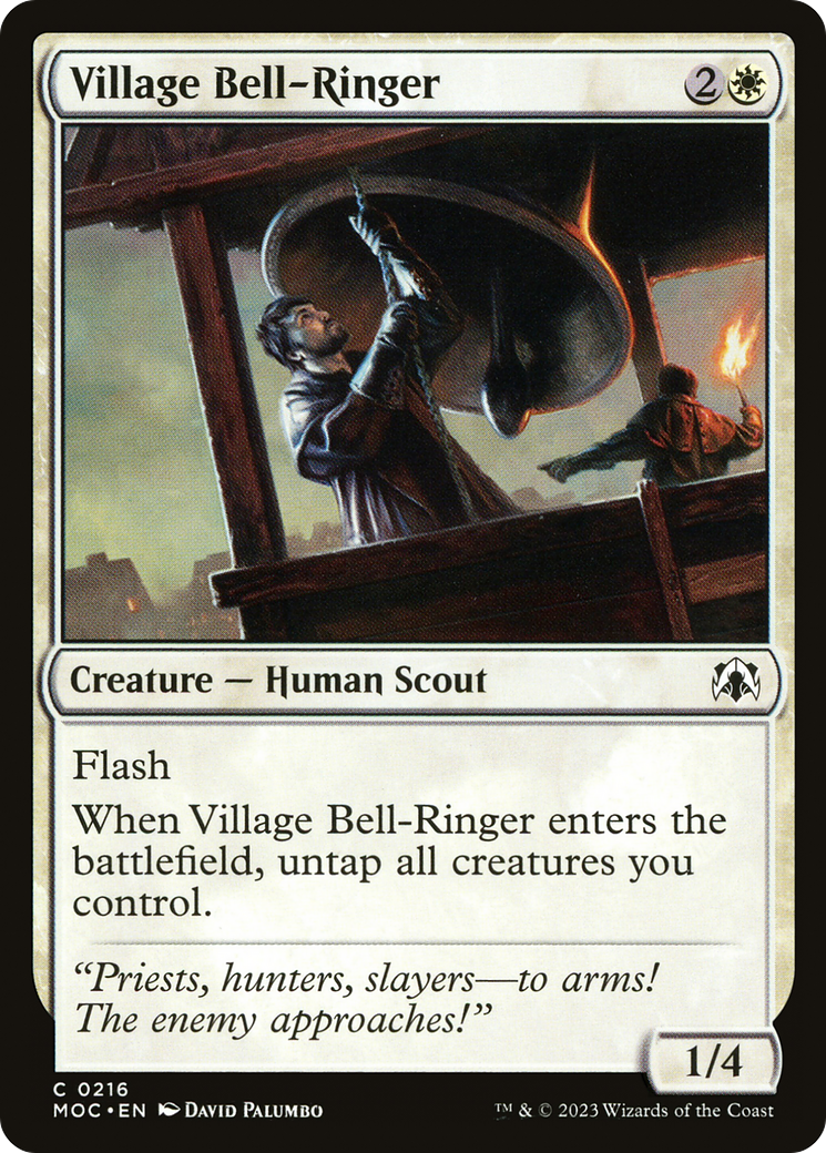 Village Bell-Ringer (MOC-216)  - March of the Machine Commander