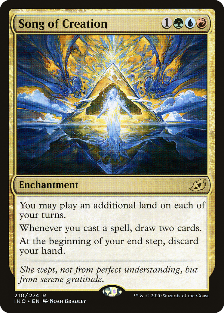 Song of Creation (IKO-210)  Foil - Ikoria: Lair of Behemoths
