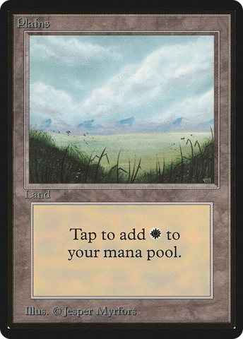 Plains (A) (LEB-)  - Limited Edition Beta