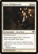 Curse of Exhaustion (DKA-005)  Foil - Dark Ascension