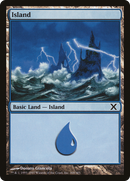 Island (368) (10E-368)  Foil - Tenth Edition