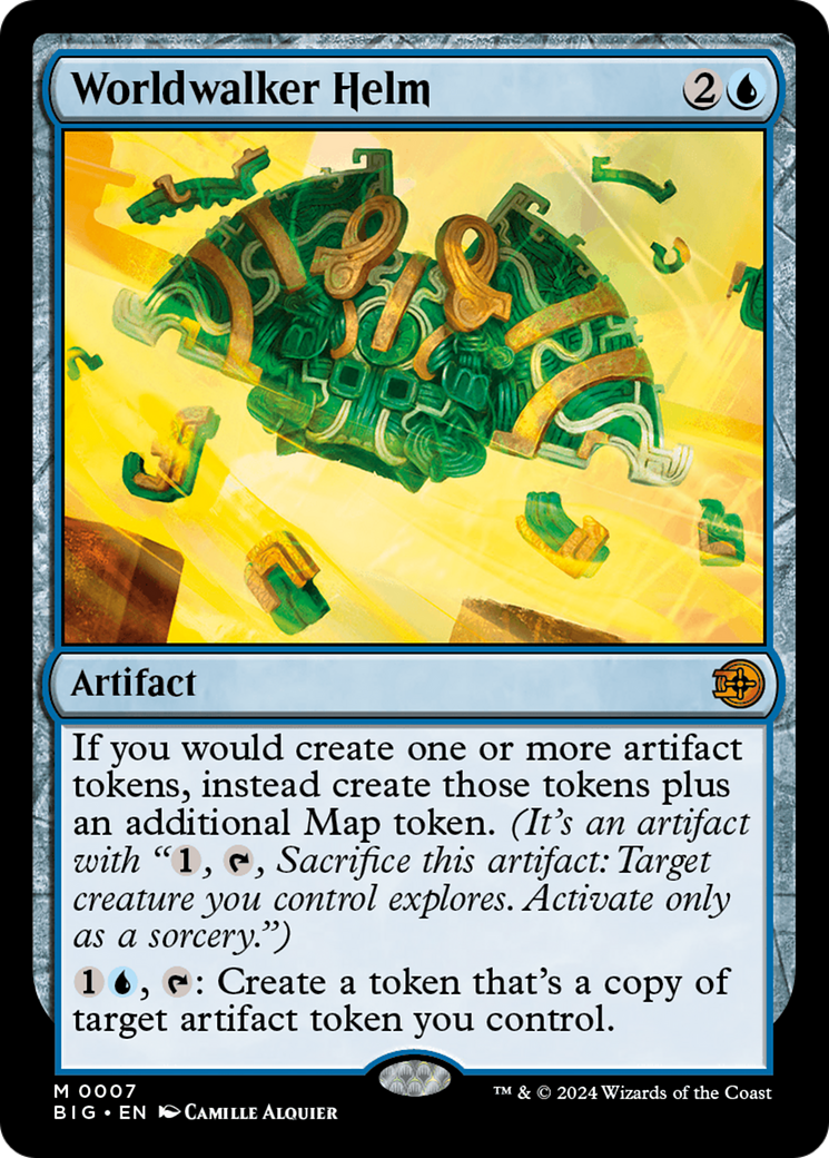 Worldwalker Helm (BIG-007)  Foil - The Big Score