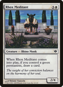 Rhox Meditant (CON-016)  Foil - Conflux