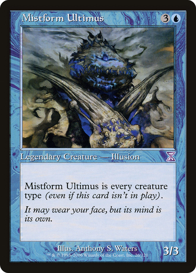 Mistform Ultimus (TSB-026)  Foil - Time Spiral Timeshifted