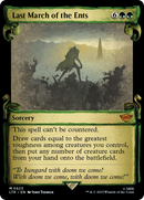 Last March of the Ents (Showcase Scrolls) (LTR-623)  Foil - The Lord of the Rings: Tales of Middle-earth: (Showcase)
