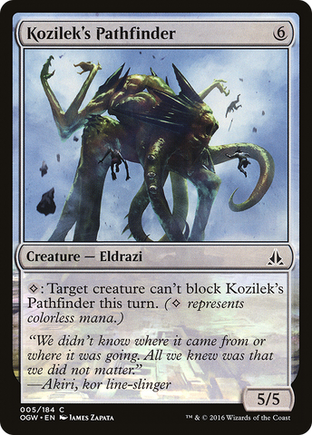 Kozilek's Pathfinder (OGW-005)  - Oath of the Gatewatch
