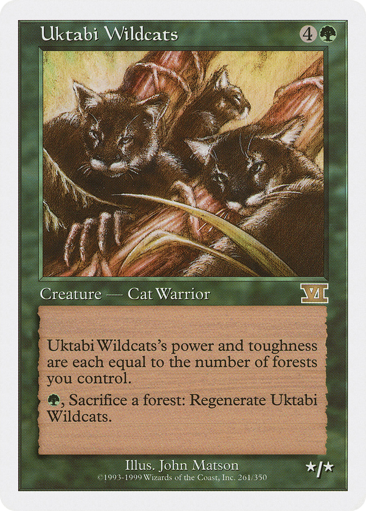 Uktabi Wildcats (6ED-261)  - Classic Sixth Edition