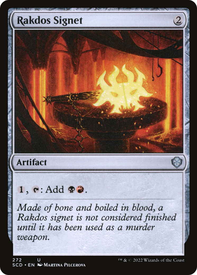 Rakdos Signet (SCD-272)  - Starter Commander Decks
