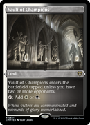 Vault of Champions (CMM-621)  Etched Foil - Commander Masters