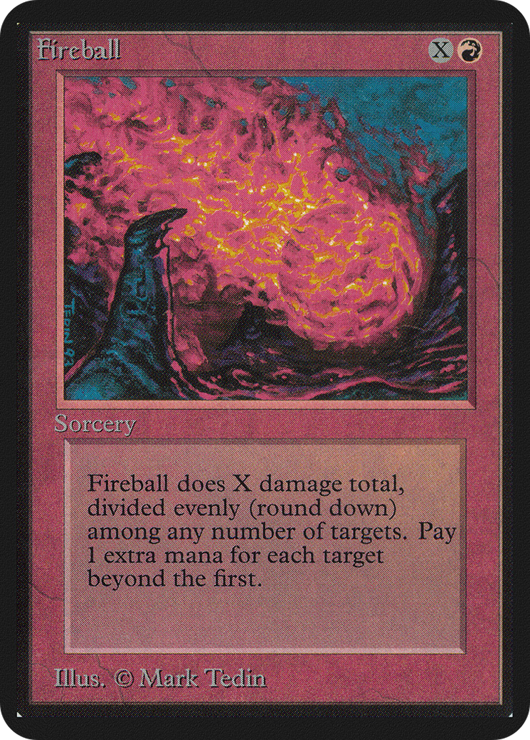 Fireball (LEA-)  - Limited Edition Alpha