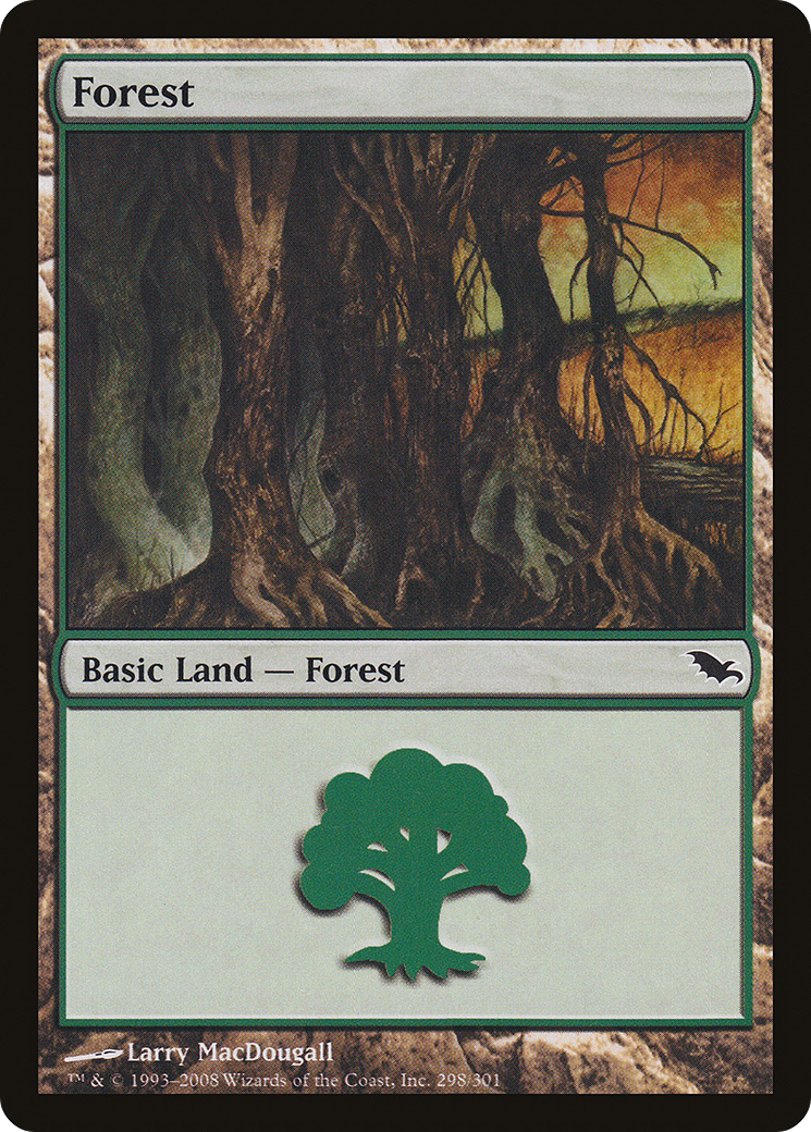 Forest (298) (SHM-298)  Foil - Shadowmoor