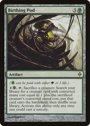 Birthing Pod (NPH-104)  Foil - New Phyrexia