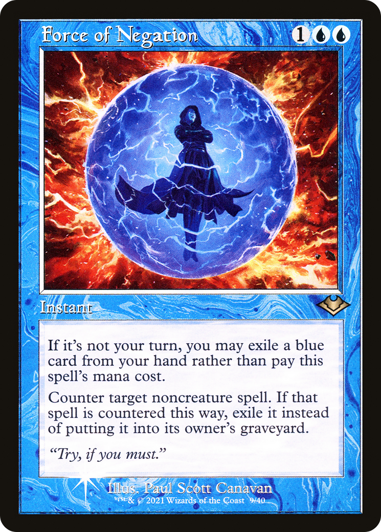 Force of Negation (MH1-009)  Foil - Modern Horizons 1 Timeshifts