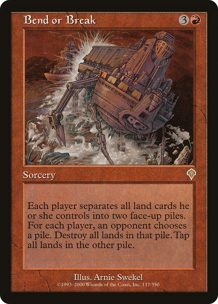 Bend or Break (INV-137)  Foil - Invasion