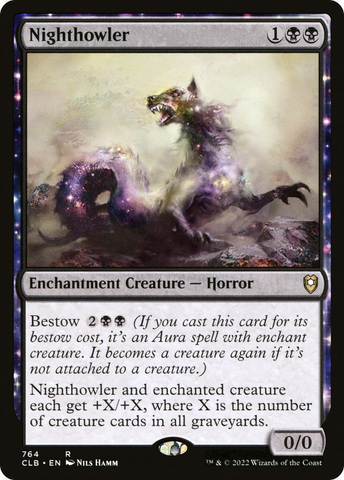 Nighthowler (CLB-764)  - Commander Legends: Battle for Baldur's Gate: (enchantment)