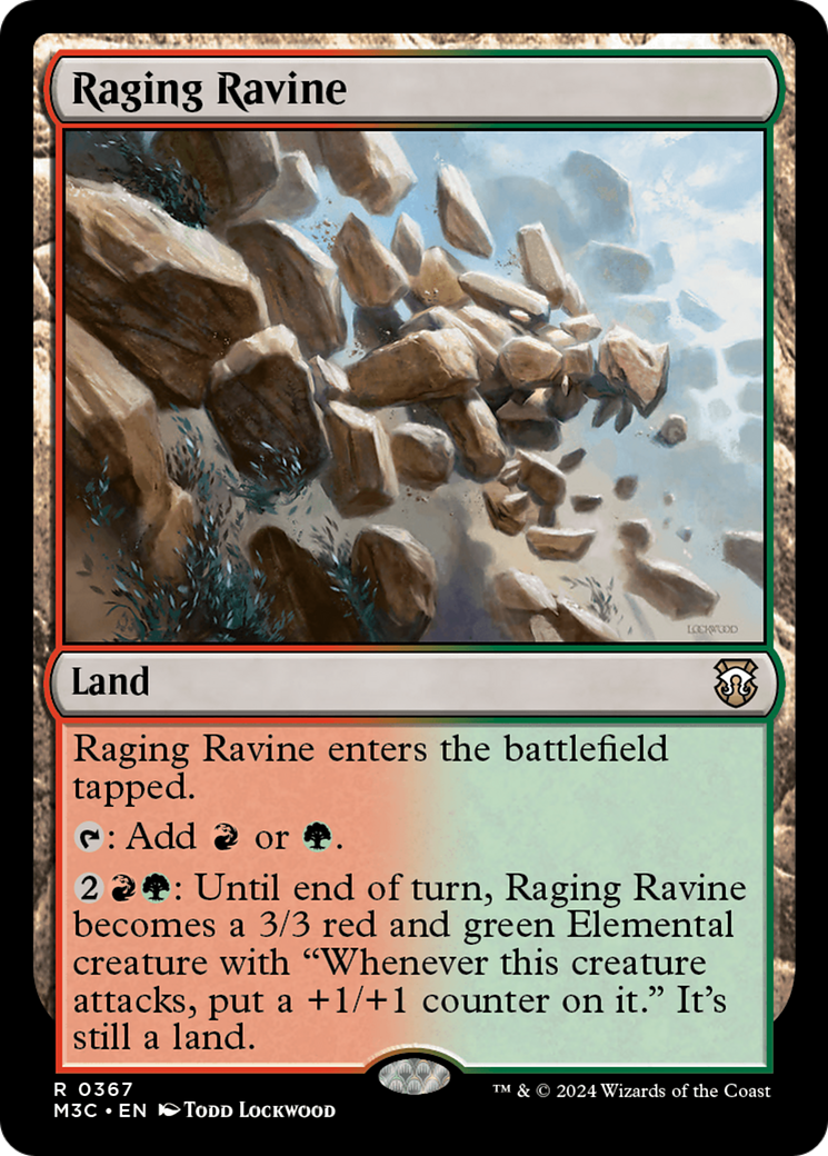 Raging Ravine (M3C-367)  - Modern Horizons 3 Commander