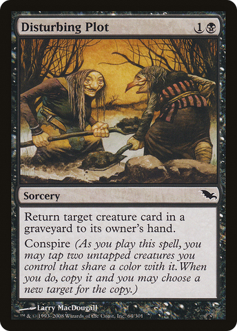 Disturbing Plot (SHM-064)  - Shadowmoor