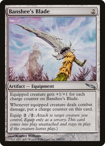 Banshee's Blade (MRD-144)  - Mirrodin