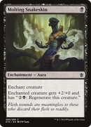 Molting Snakeskin (KTK-080)  Foil - Khans of Tarkir