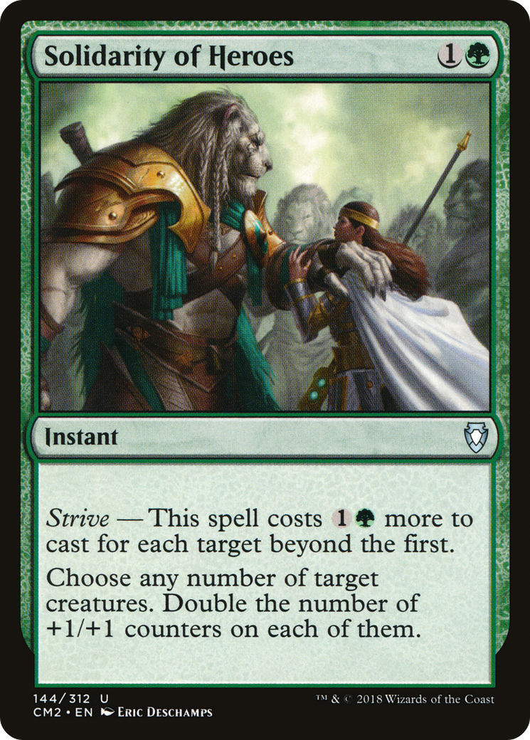 Solidarity of Heroes (CM2-144)  - Commander Anthology Volume II