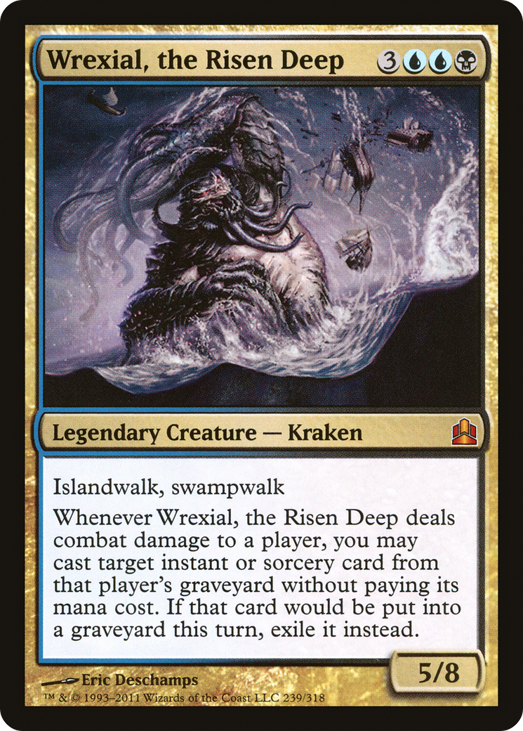 Wrexial, the Risen Deep (CMD-239)  - Commander 2011