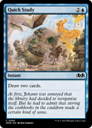 Quick Study (WOE-065)  Foil - Wilds of Eldraine