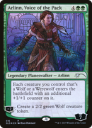 Arlinn, Voice of the Pack (Stained Glass) (SLD-516)  Foil - Secret Lair Drop