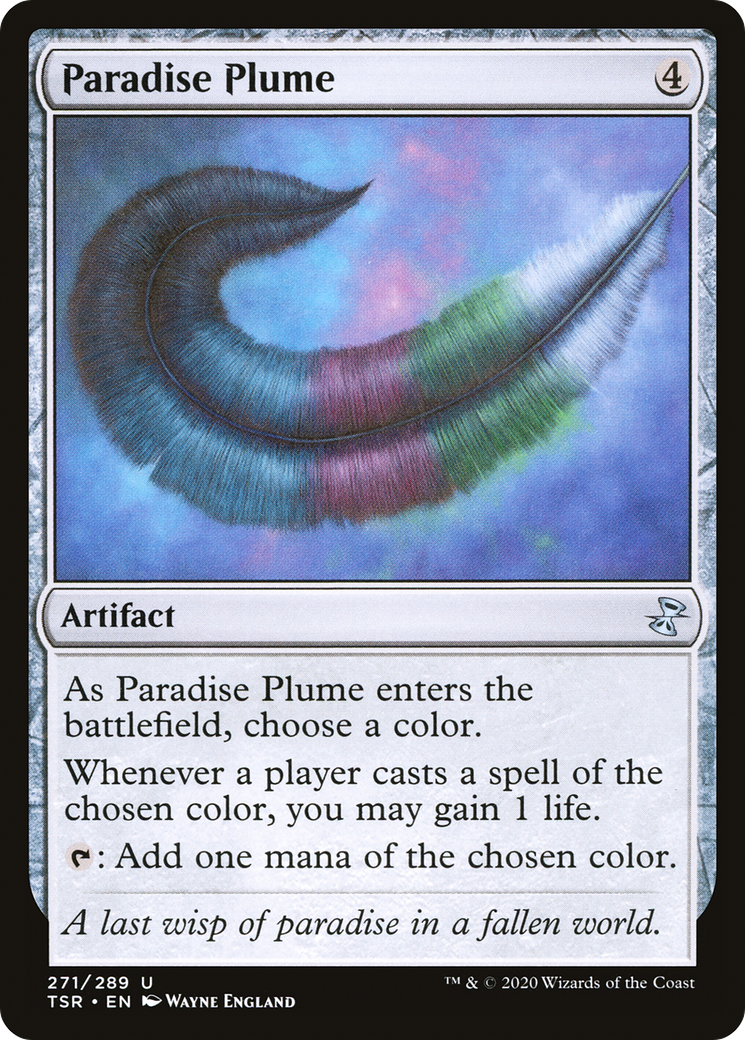 Paradise Plume (TSR-271)  Foil - Time Spiral Remastered