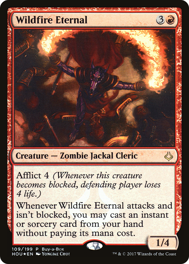 Wildfire Eternal (BABP-109)  Foil - Hour of Devastation Promos