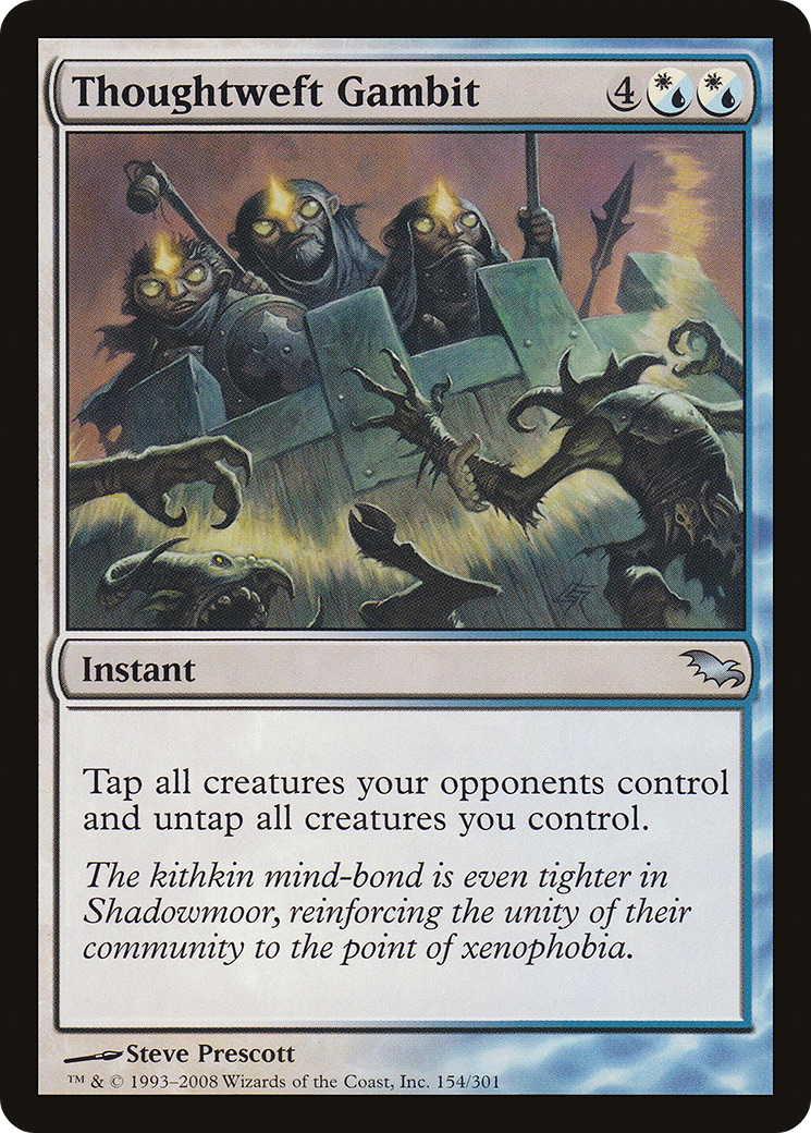 Thoughtweft Gambit (SHM-154) - Shadowmoor Foil